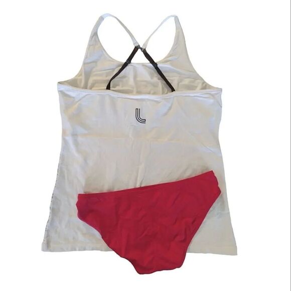 Lole Activewear Pink Mid Rise Active Bikini Swim Bottoms Medium - Picture 7 of 12